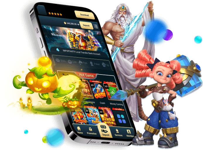 Đồ họa 3D sống động trong game bắn cá